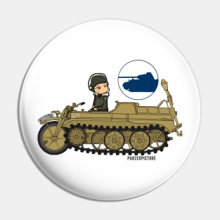 Panzerpicture Kettenkrad Pin