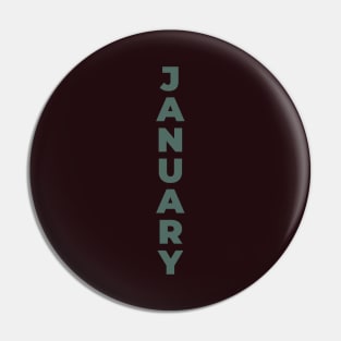 January sienna Pin