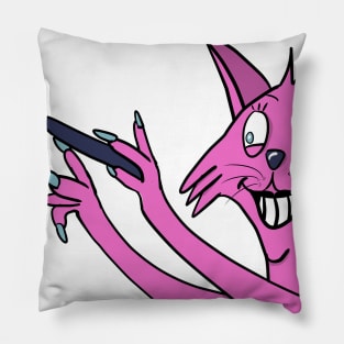 cat fighter Pillow