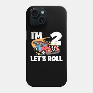 Second 2nd Birthday Racing Car Sports Car Phone Case