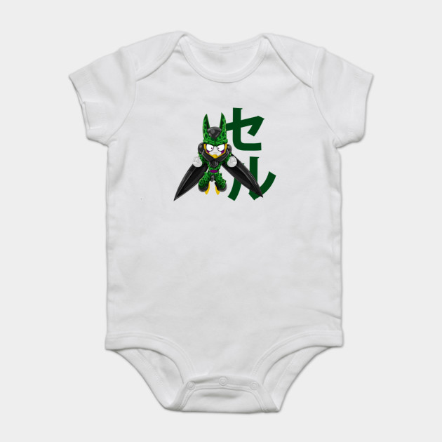 Cell Dragon Ball Dragonball Z Cell Baby Bodysuit Teepublic Uk