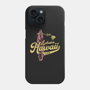 Hawaii Lahaina Maui Hawaiian vintage Phone Case