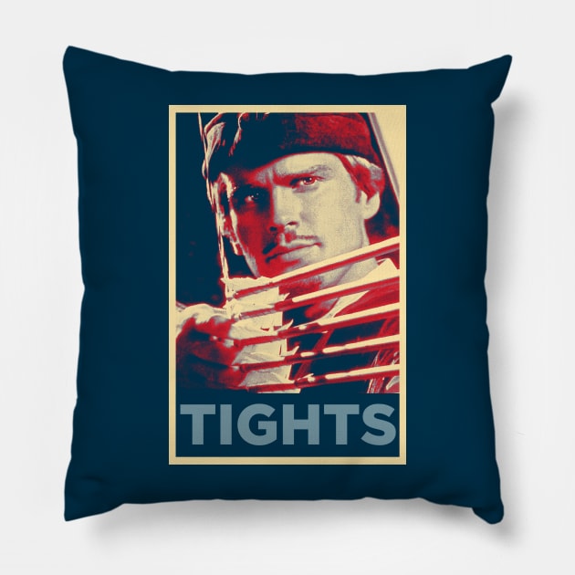 Hope in Tights Pillow by TEEVEETEES