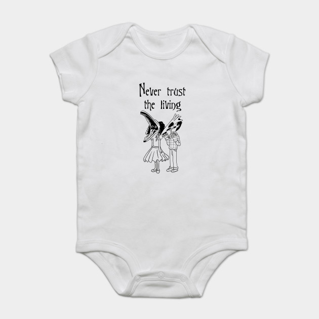 beetlejuice baby onesie
