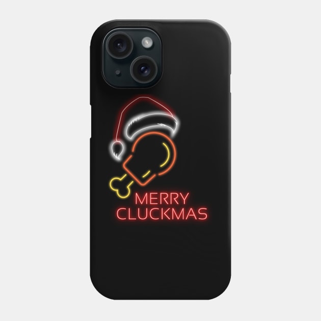 Merry Cluckmas Phone Case by Shirt Vibin