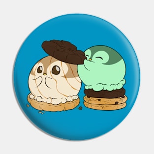 Penguinscoops - cookie sandwich Pin