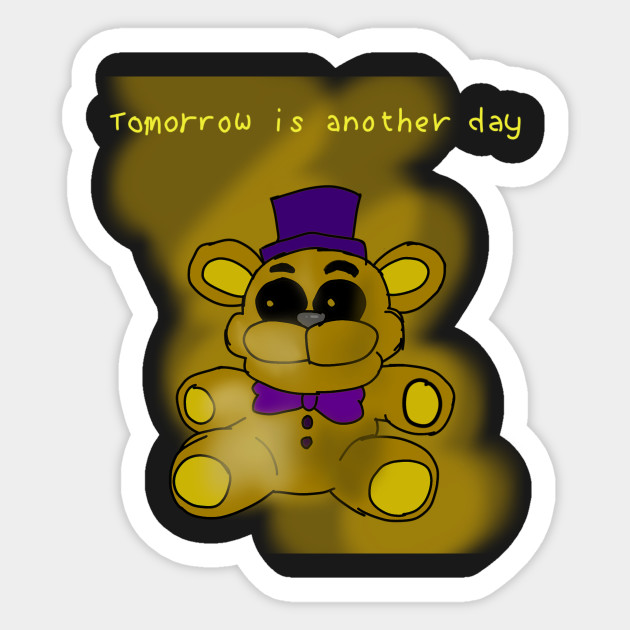 Psychic Friend Fredbear Fnaf Sticker Teepublic