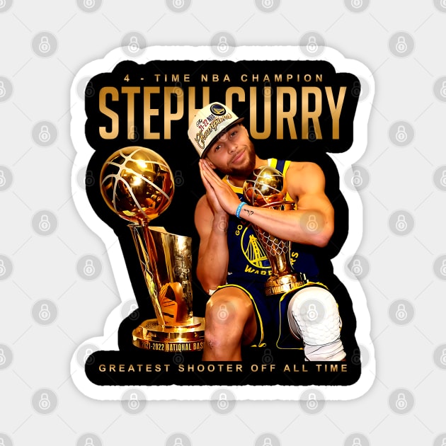 Stephen Curry - Nba Champions Magnet by Polos