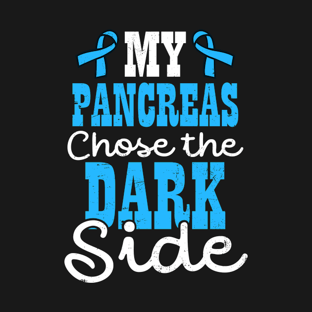 Type 1 Diabetes Shirt | Pancreas Chose Side by Gawkclothing