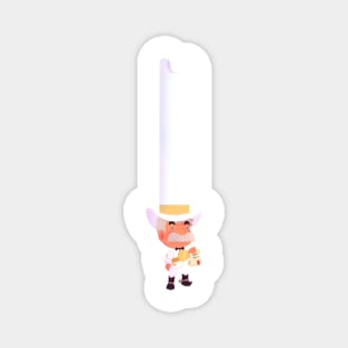 Doug Dimmadome Chibi Sticker Magnet