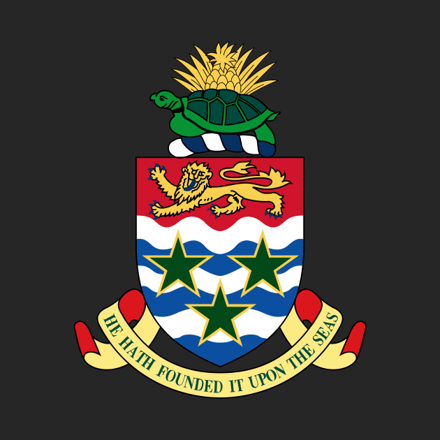 Coat of arms of the Cayman Islands by Flags of the World