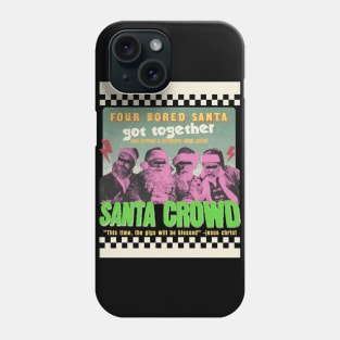 Santa Claus Start a Hardcore Band Phone Case