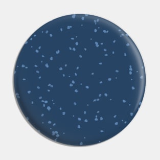 Dotted Pacific Blue Pattern Pin