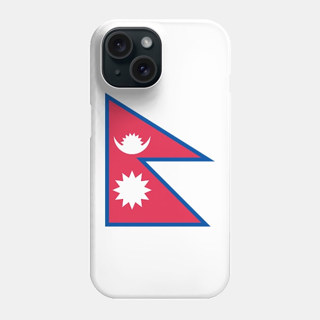 Nepal Phone Case by Wickedcartoons