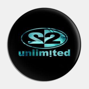 2 UNLIMITED - dance music 90s collector Pin