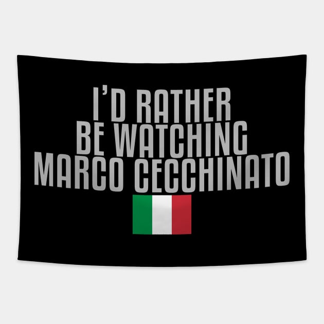 I'd rather be watching Marco Cecchinato Tapestry by mapreduce