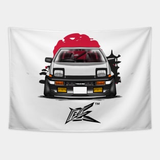 toyota ae86 trueno panda Tapestry