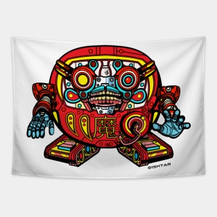 Mecha DARUMA - Raw Tapestry