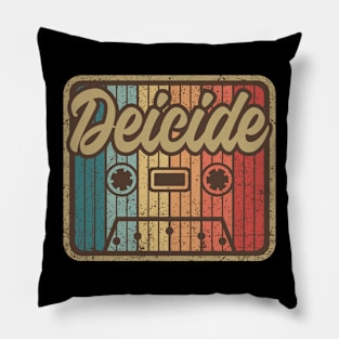 Deicide Vintage Cassette Pillow