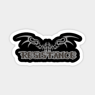 Resistance - Tribal Design Magnet