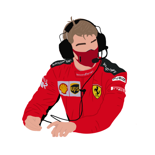 Robert Shwartzman testing for Scuderia Ferrari by royaldutchness