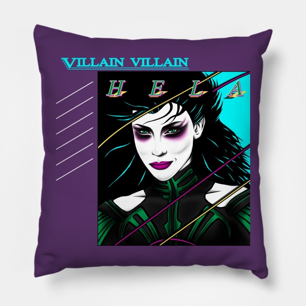 Her Name Is Hela Pillow by ShayLei