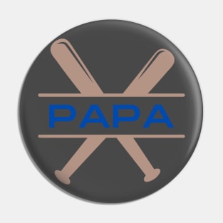 Baseball papa Pin