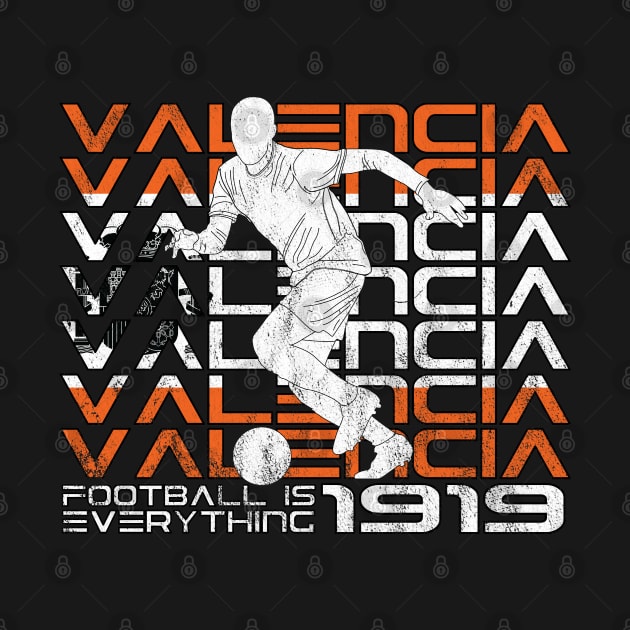 Football Is Everything - Valencia CF Attack Retro by FOOTBALL IS EVERYTHING