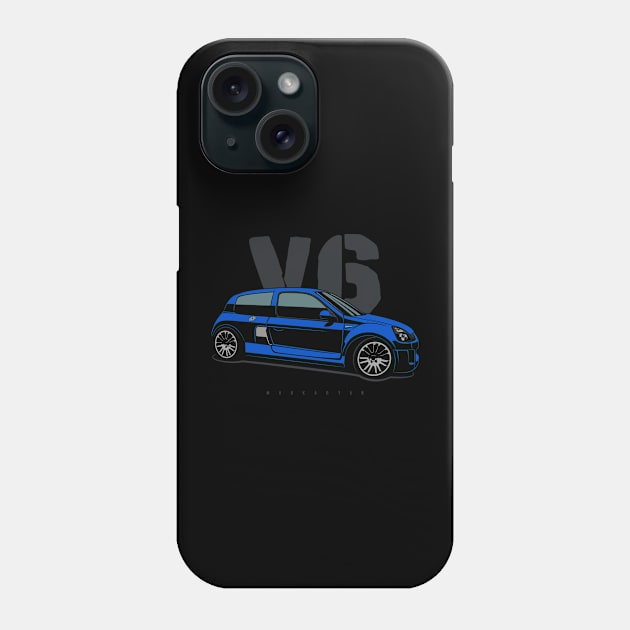 Clio V6 Phone Case by Markaryan