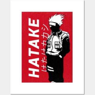 Wall Art Print Kakashi, Naruto, Sasuke, Sakura WPAP, Gifts & Merchandise