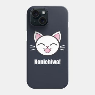 Konichiwa Japan - Cute Japanese Cat Phone Case