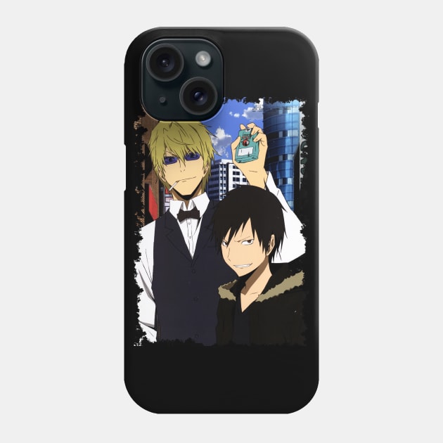 izaya and shizuo Phone Case by Sparkledoom