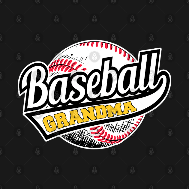 baseball nana proud grandma baseball granny baseball women by Marcekdesign