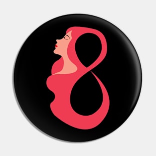 women day Pin