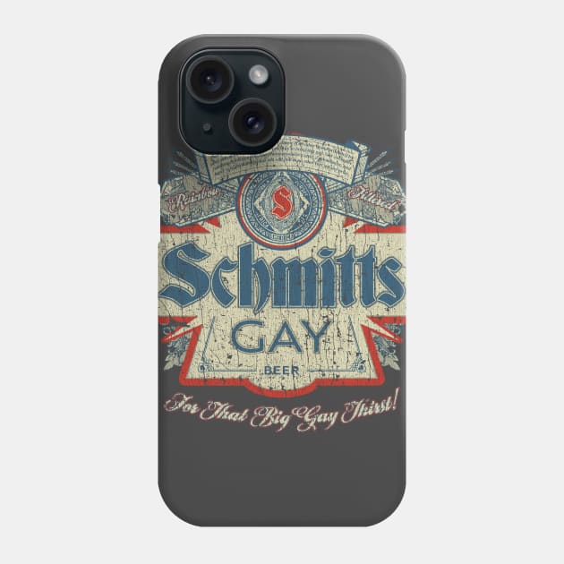 Schmitts Gay Beer 1991 Phone Case by JCD666