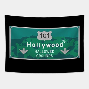 Hollywood's Hallowed Grounds Tapestry