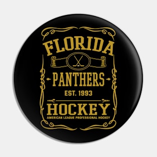 Vintage Panthers Hockey Pin