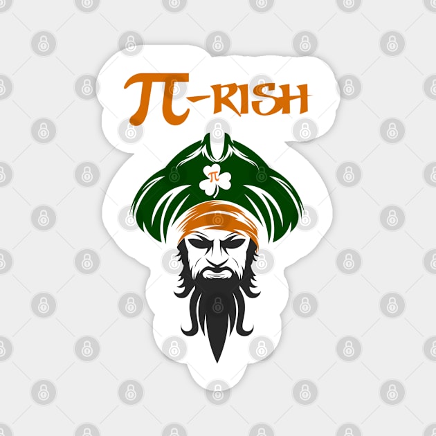 PI Day Pirish Magnet by A Zee Marketing