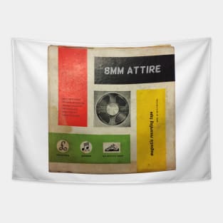 Vintage 8mm Film Reel Box Tapestry