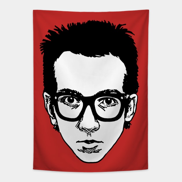 Elvis Costello Tapestry by DankFutura