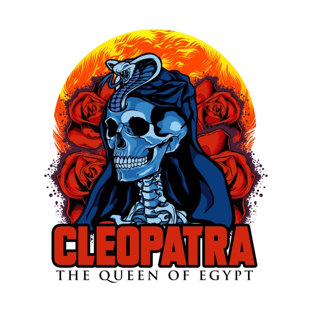 CLEOPATRA THE QUEEN OF EGYPT by theanomalius_merch