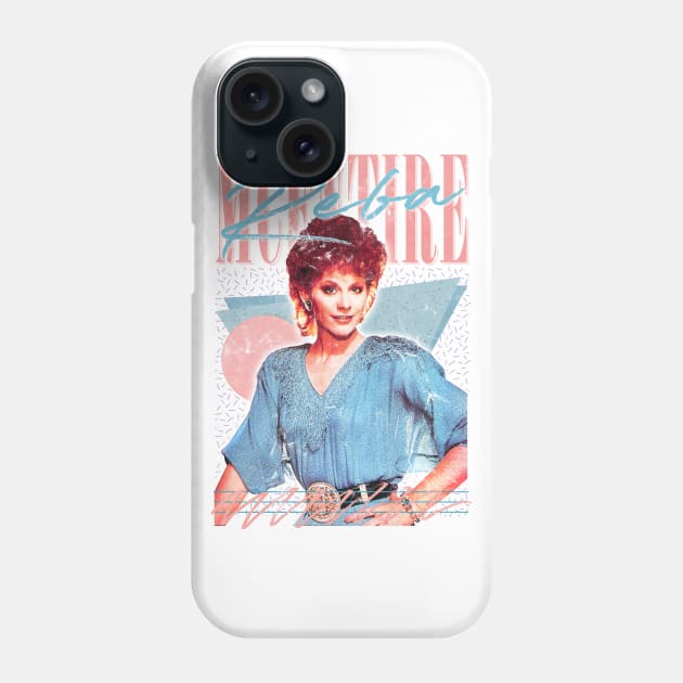 Reba McEntire // Vintage Faded 80s Style Fan Design Phone Case by DankFutura