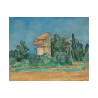 The Pigeon Tower at Bellevue by Paul Cezanne T-Shirt