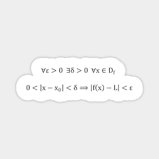 Formal Definition of Limits Magnet