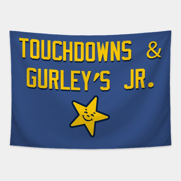 Touchdowns & Gurley's Jr. Tapestry by Underground Sports Philadelphia