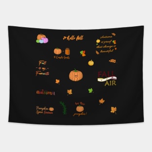 Autumn/Fall Sticker Pack Tapestry