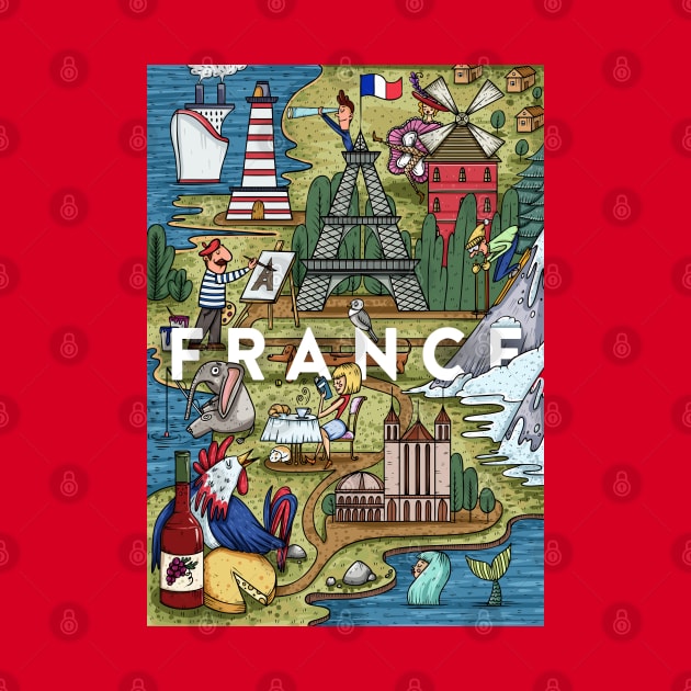 France most popular theme by Mako Design 