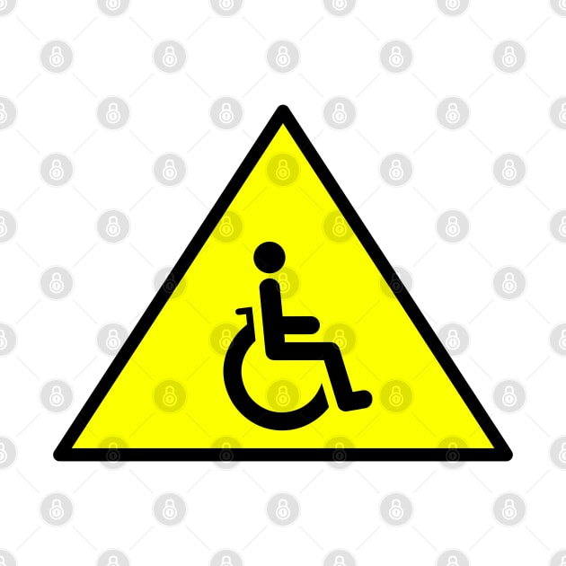 Wheelchair symbol by mariauusivirtadesign