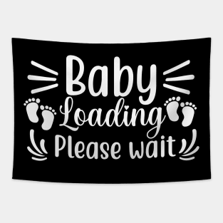 Baby Loading Please Wait Tapestry