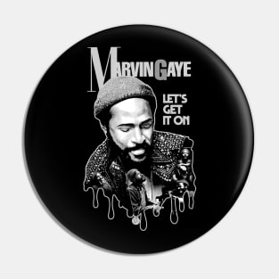 MARVIN GAYE Pin